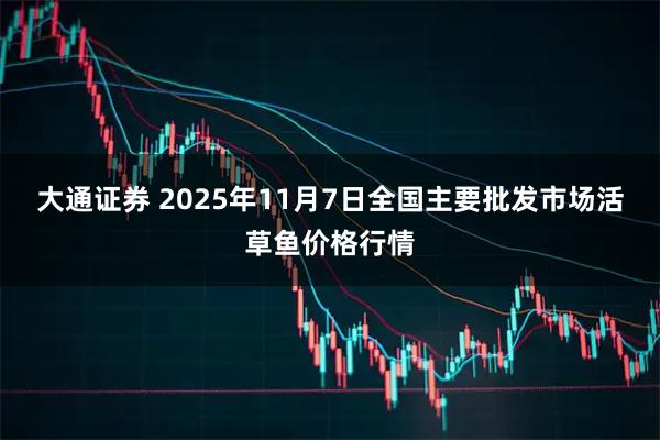 大通证券 2025年11月7日全国主要批发市场活草鱼价格行情